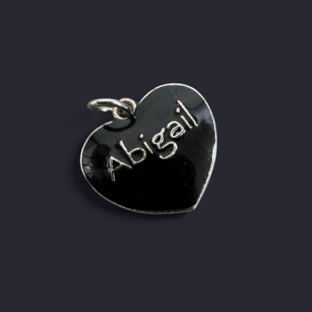 Abigail Heart Charm